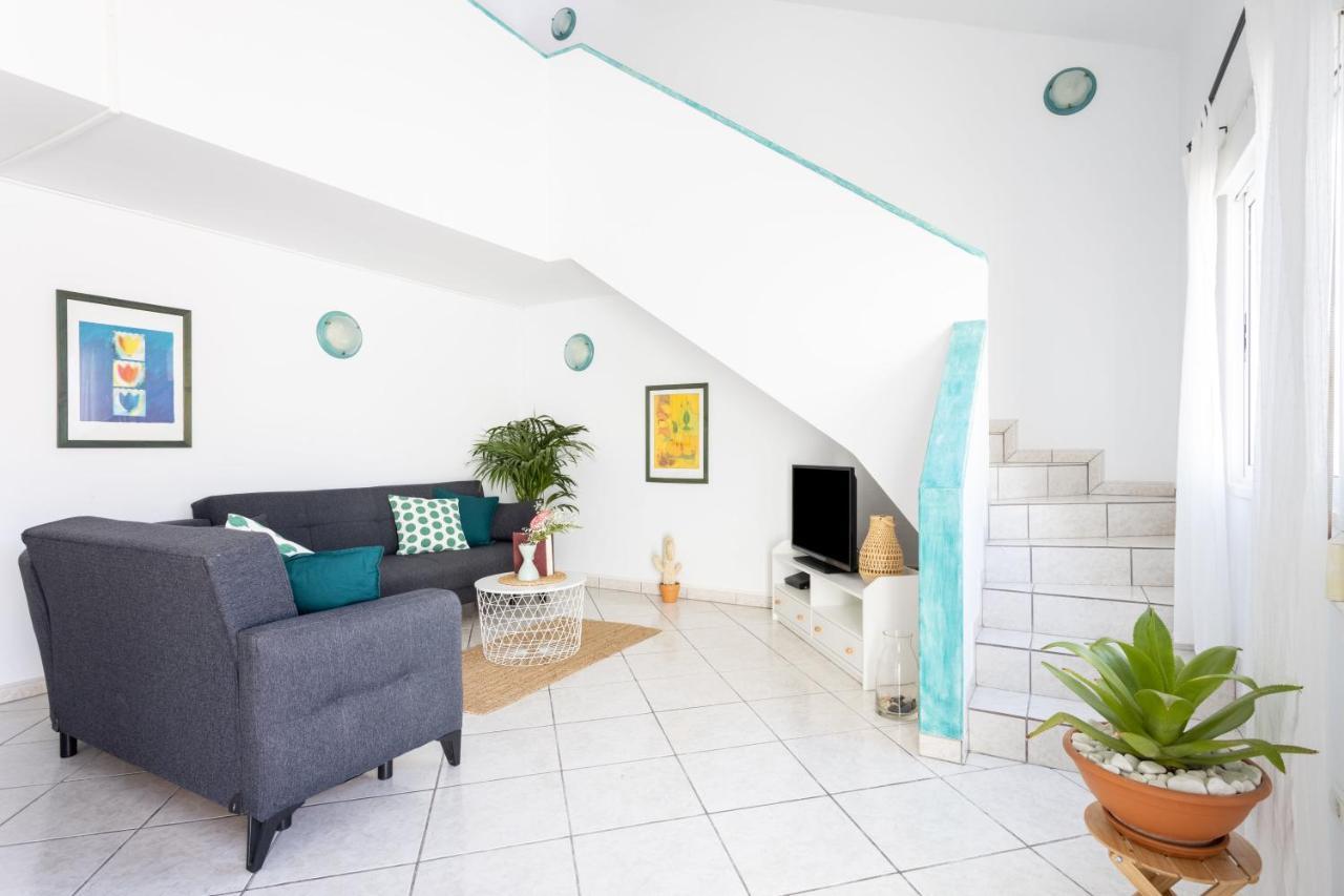 Casa Naranja - Heated Pool - Bbq - Terrace - Free Wifi - Child & Pet-Friendly - 3 Bedrooms - 6 People Poris de Abona Εξωτερικό φωτογραφία