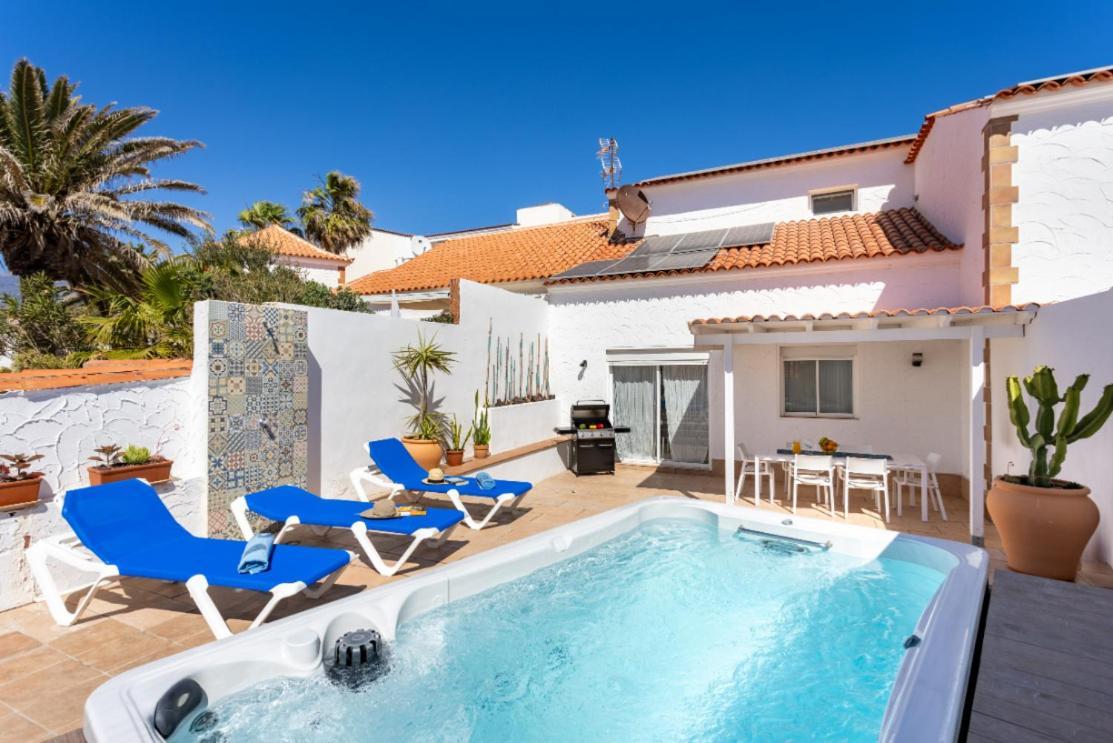 Casa Naranja - Heated Pool - Bbq - Terrace - Free Wifi - Child & Pet-Friendly - 3 Bedrooms - 6 People Poris de Abona Εξωτερικό φωτογραφία
