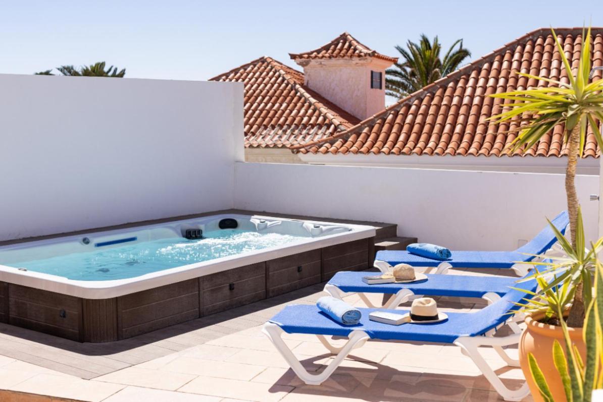 Casa Naranja - Heated Pool - Bbq - Terrace - Free Wifi - Child & Pet-Friendly - 3 Bedrooms - 6 People Poris de Abona Εξωτερικό φωτογραφία
