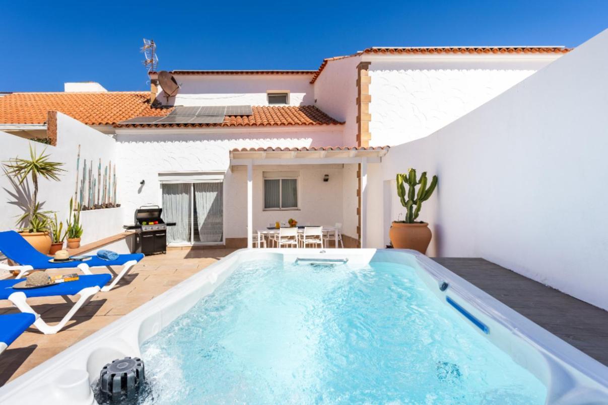 Casa Naranja - Heated Pool - Bbq - Terrace - Free Wifi - Child & Pet-Friendly - 3 Bedrooms - 6 People Poris de Abona Εξωτερικό φωτογραφία